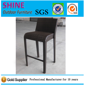 High Quality PE rattan Bar Stool Outdoor Furniture