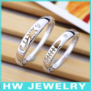 HWDR128 cheap silver ring