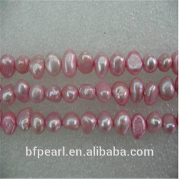 Natural Pearls Jewelry Smooth on Both Sides Pearls Loose Strand