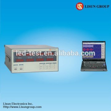 WT3000 Electronic Ballast Analyzer can communicate with PC and English version is available