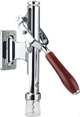 deluxe wall mounted wine corkscrew