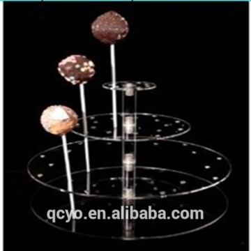 customized top plastic lollipop display stand