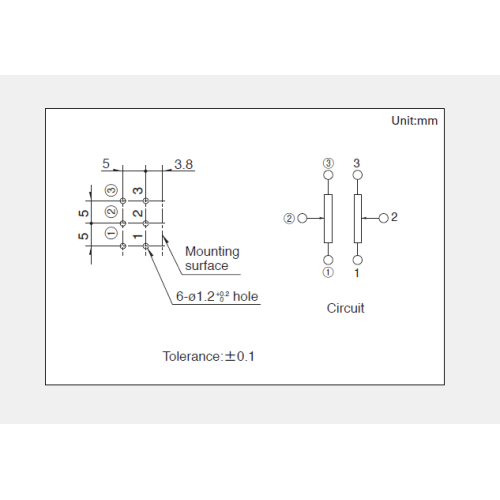 Drehpotentiometer der Serie Rk163