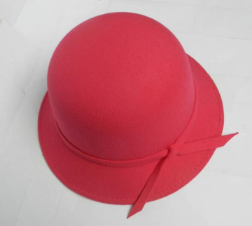 New hot cute round hat with woolen cloth cap