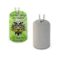 Custom Metal Printing Logo Sublimated Military Dog Tag