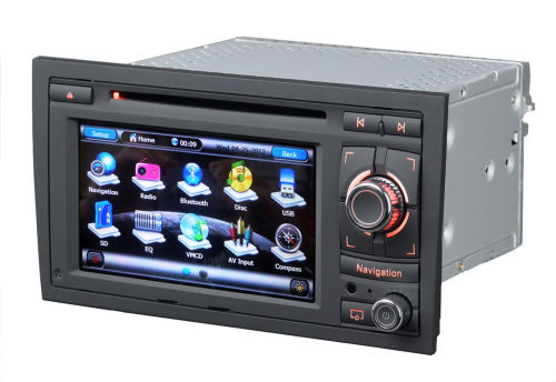 Audi A4 St-8604 Italian, German Divx, Cd-r, Wma Audi Car Dvd Player With Virtual 6 Disc Charger