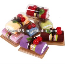 promotional beatiful gift cake towel
