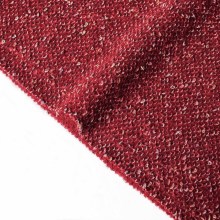 Red Shining Women's Coat Fabric