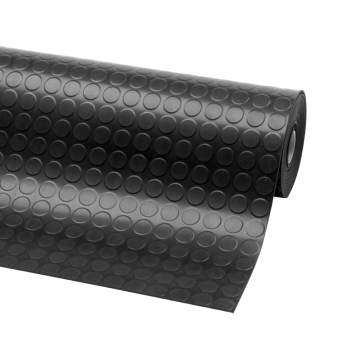 Stripe dot shock-absorbing rubber sheet