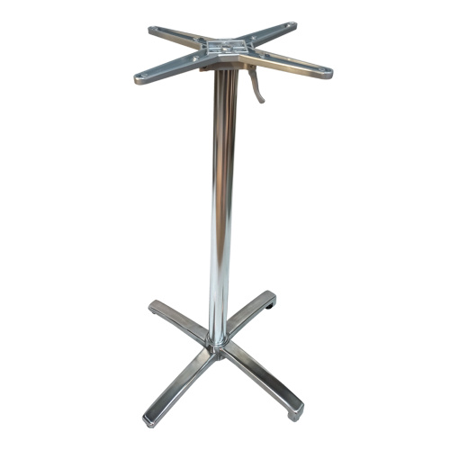 D680x1080MM Casting aluminum Polish high and low folding Bar table base