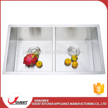 China OUERT supplier modern kitchen designs used commercial stainless steel sinks
