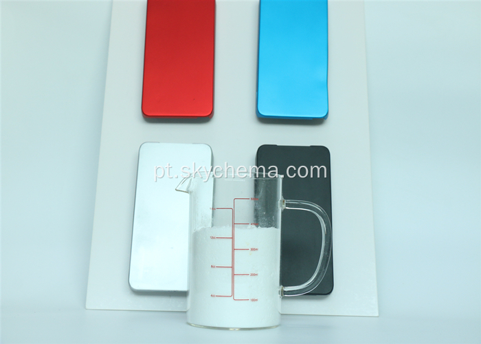 Aditivos de manta de tinta branca em pó de dióxido de sílica