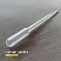 Conseil de pipette de pasteur en plastique en microbiologie