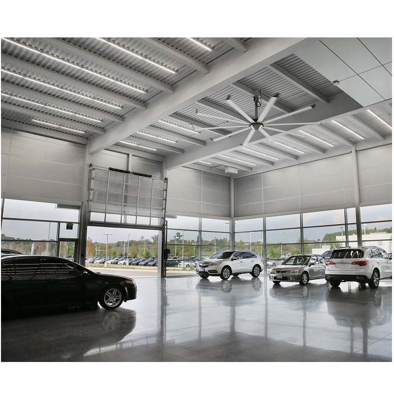 4S Car Garage Steel Structure Building Prefabricated Showroom