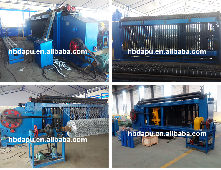 High capacity gabion mesh wire mesh making machine