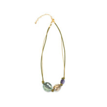 Little Crystal Necklace Fashion Necklace with String