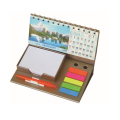 Vouwbare Bureau Kalender Met Stick notities