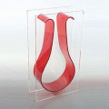 China Professional Export Quadrat Glas Acryl Vase