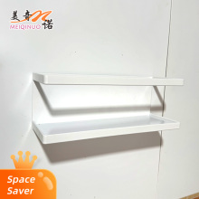Space Saving Magnetic Shelf for Refrigerator Storage