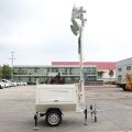 Reliable quality 7m mast 4x1000W Towable Mobile Light tower