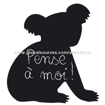 Koala Chalkboard Vinyl Wall Sticker