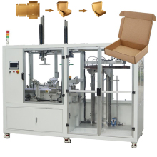 2024 Box Folding Machine: Automatic Box Tray Former and Folding Machine for Operator