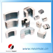 Customized shape AlNiCo magnets flat U shape magnets with high working temperaturefor hot sale