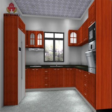 European Solid Wood Kitchen Cabinets with Termite Prevention - Pictures & Wholesale
