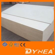 white laminated plastic plywood sheet