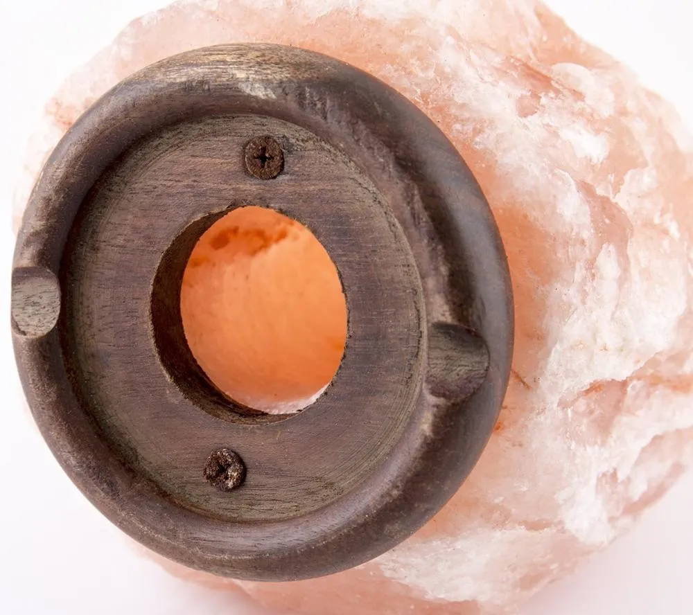 Handcrafted Himalayan Salt Lamp in Various Shapes and Designs