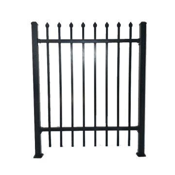 Cheap Wrought Iron Steel Tubular Prefab Picket Fence