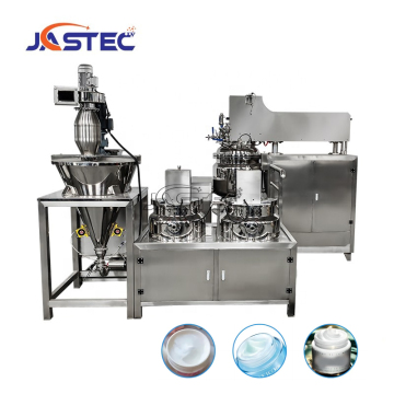 Sunblock and Whitening Cream Homogenizer Machine: Vacuum Emulsifying Mixer for Lotions and Creams
