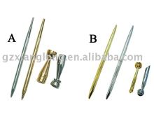 Metal table pen and holder