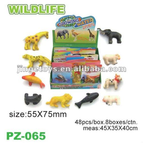 Magic growing wildlife animals