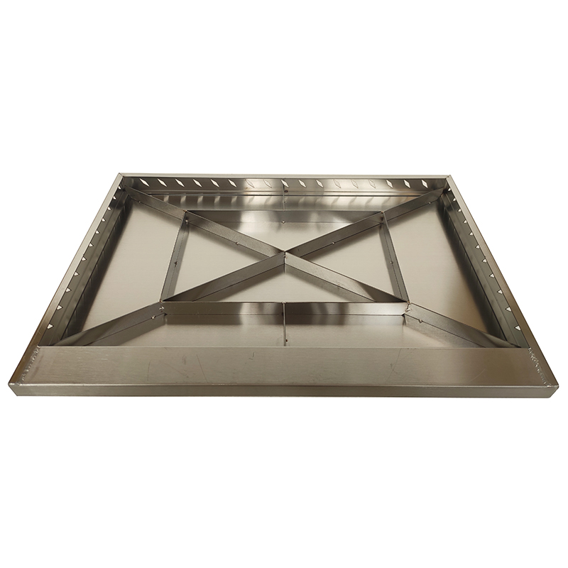 Gas hot plaat griddle 22inch fjouwerkant