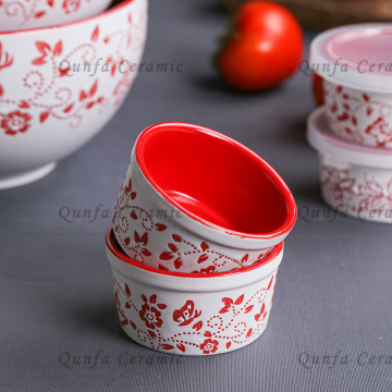 Flower &amp; Butterfly Servies 20-delig met rooster