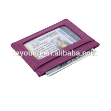 Genuine Leather Card Slot Case Name Card Case