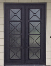 Best Seller Wrough Iron Security Door