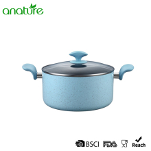 Marble Non Stick Blue Speckle Casserole