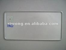 India blank car license plate