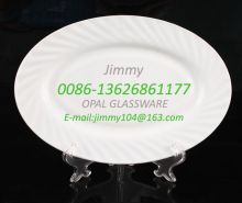 Glass Plate Fruit Plate -10" Waist Plate