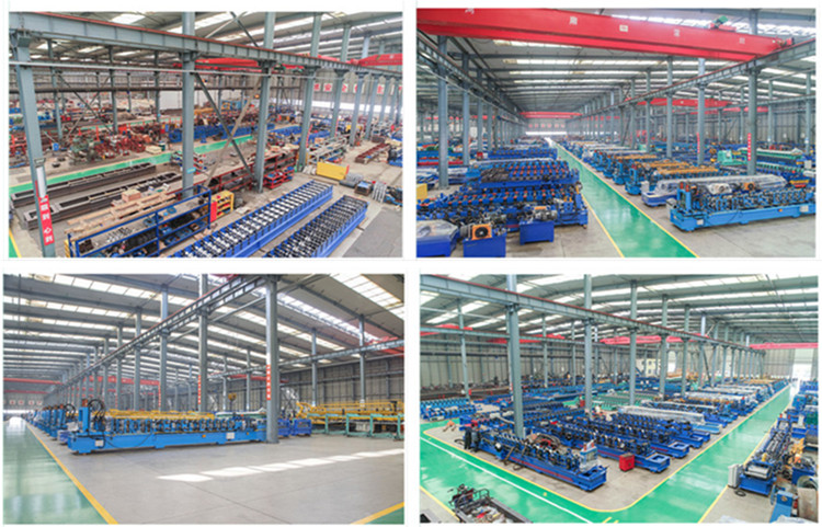 The automatic type-changing buckle wall panel machine