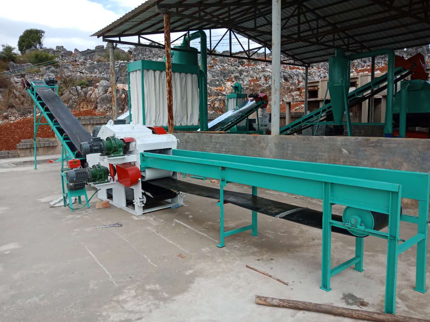 Large Capacity Wood Chipper