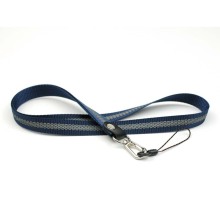 Leather Id Badge Holder With Lanyard