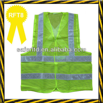 Green mesh reflective vests/mesh reflective vests