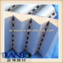 interior waves decorated paneling