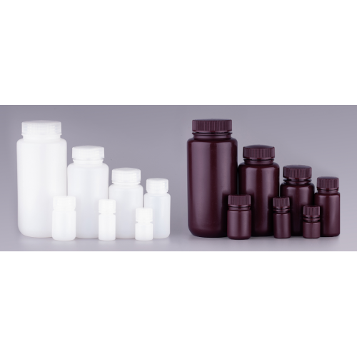 250ml White Round Storage Bottles