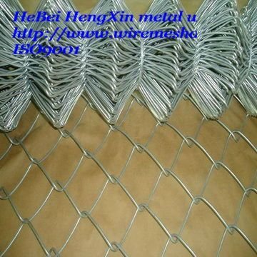 Railways PVC Coated Chain Link Fence