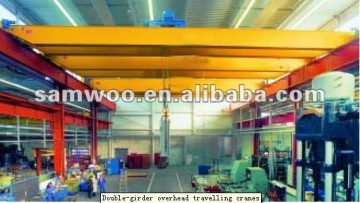 weight of Double-girder overhead travelling cranes