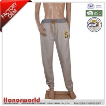 80% cotton 20% polyester athletic sweat pants for man / 100% cotton jersey running pant / 100% cotton jogging pant man
